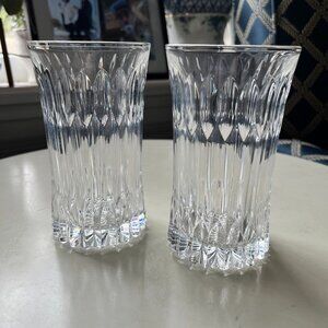 2 RARE Vintage Fostoria Monarch Highball Glasses
